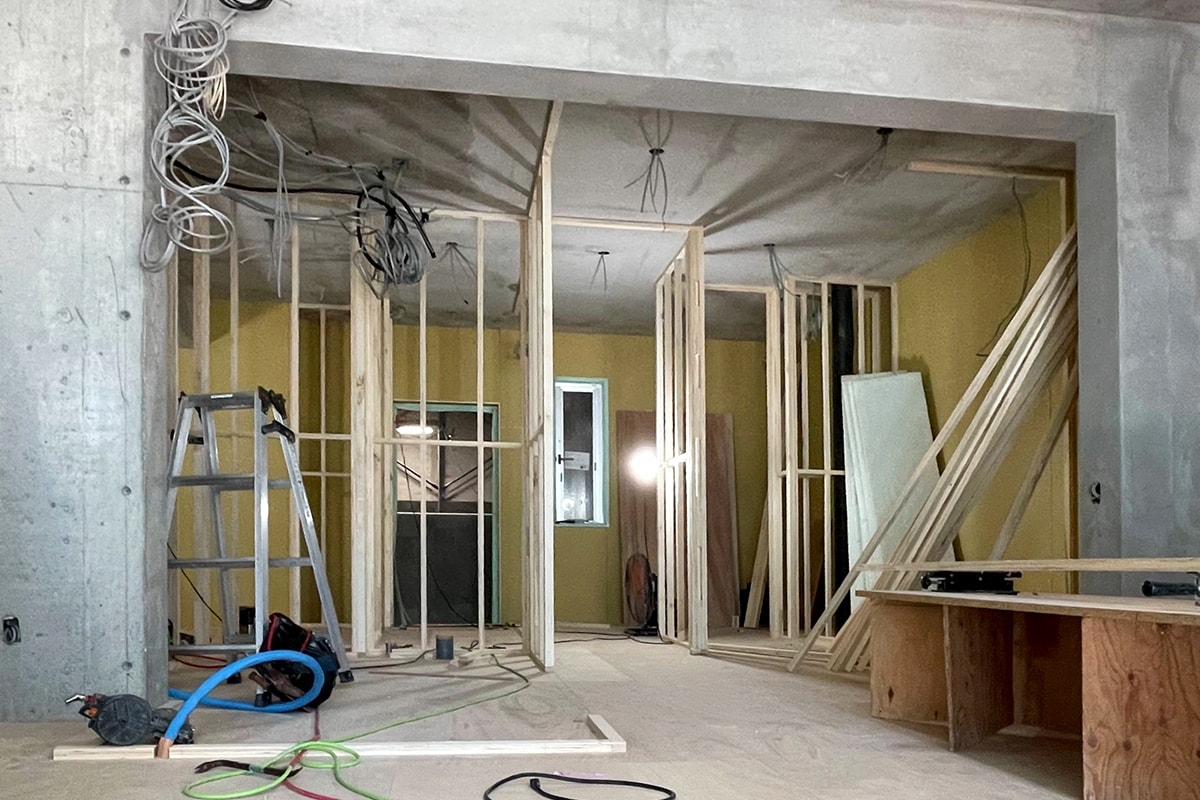 新築工事・内外装工事・設備工事